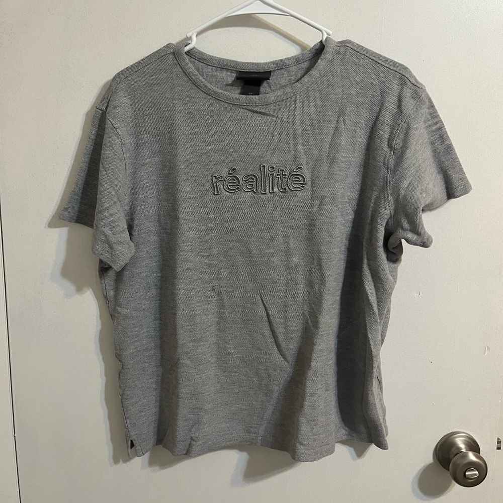 Grey Graphic T-Shirt